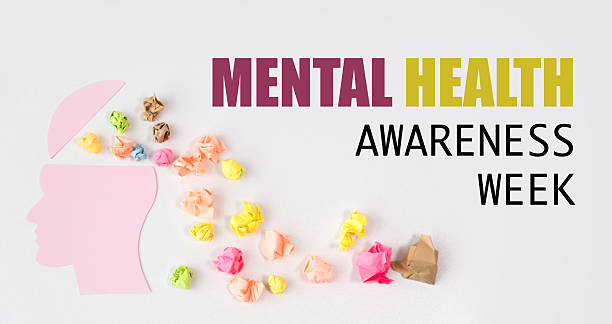 background. Banner for Mental Health Awareness Week
